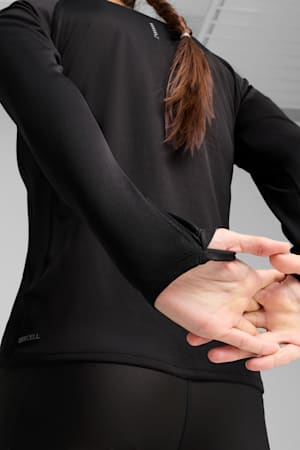 VELOCITY Long Sleeve Running Top Women, PUMA Black, extralarge-GBR