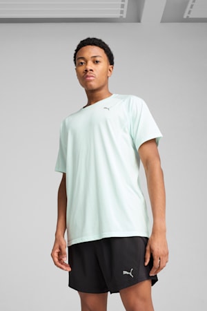 VELOCITY Tri-Blend Running Tee Men, Peaceful Blue, extralarge-GBR