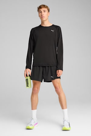 VELOCITY Long Sleeve Running Top Men, PUMA Black, extralarge-GBR