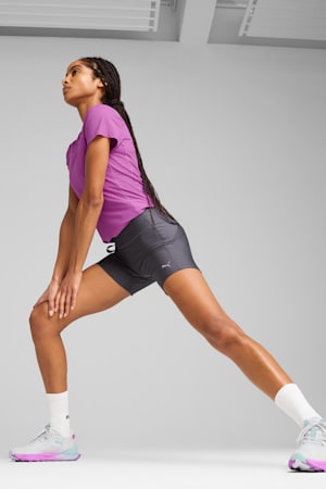 SEASONS Trail Running Tight Shorts Women, Galactic Gray, extralarge-GBR