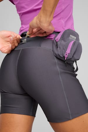 SEASONS Trail Running Tight Shorts Women, Galactic Gray, extralarge-GBR