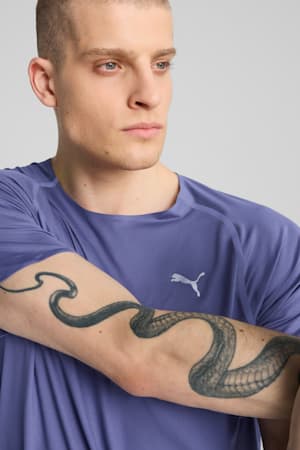CLOUDSPUN Running Tee Men, Blue Crystal, extralarge-GBR