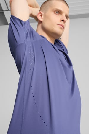 CLOUDSPUN Running Tee Men, Blue Crystal, extralarge-GBR