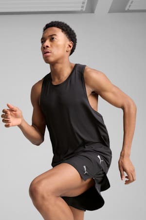 Graphic Mesh Running Singlet Men, PUMA Black, extralarge-GBR