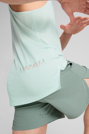 Graphic Mesh Running Singlet Men, Peaceful Blue, extralarge-GBR