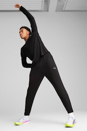 CLOUDSPUN Tapered Running Pants Men, PUMA Black, extralarge-GBR