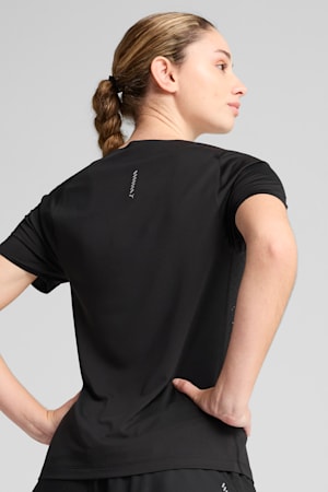 RUN CLOUDSPUN Tee Women, PUMA Black, extralarge-GBR