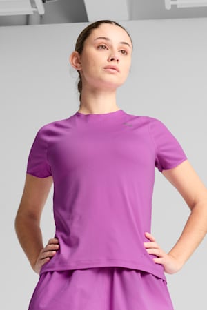 RUN CLOUDSPUN Tee Women, Wild Berry, extralarge-GBR