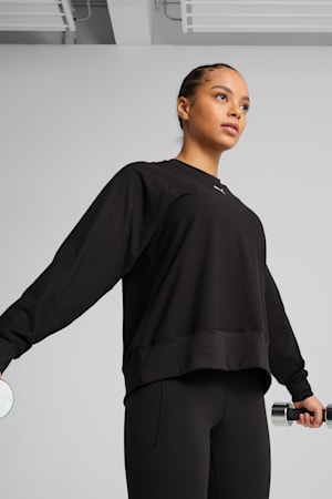 CLOUDSPUN Fashion Midlayer Women, PUMA Black, extralarge-GBR