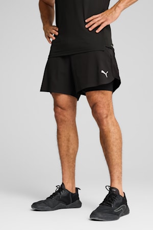 TRAINING TECH 2-in-1 Shorts Men, PUMA Black, extralarge-GBR