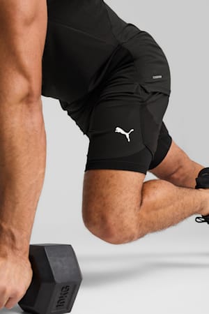 TRAINING TECH 2-in-1 Shorts Men, PUMA Black, extralarge-GBR