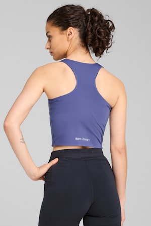 PUMA x SAYSKY Running Crop Top Women, Blue Crystal, extralarge-GBR