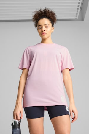PUMA x SAYSKY Running Tee Unisex, Rose Mauve, extralarge-GBR