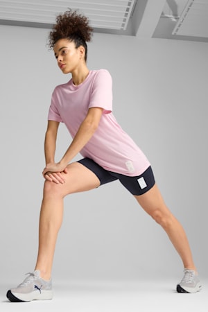 PUMA x SAYSKY Running Tee Unisex, Rose Mauve, extralarge-GBR