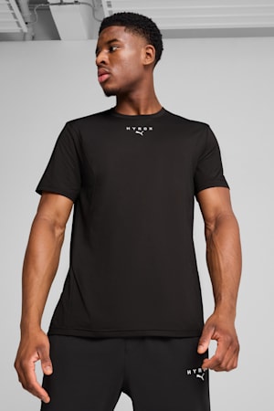 PUMA x HYROX CLOUDSPUN Tee Men, PUMA Black, extralarge-GBR