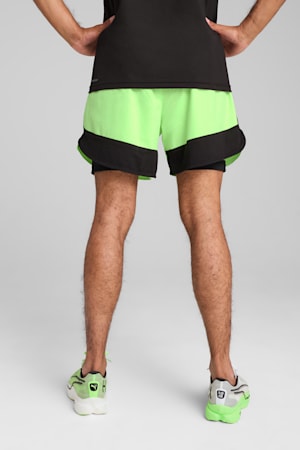 PUMA x HYROX 2-in-1 Training Shorts Men, Green Glare, extralarge-GBR