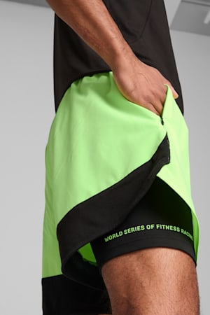 PUMA x HYROX 2-in-1 Training Shorts Men, Green Glare, extralarge-GBR