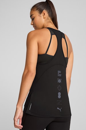 PUMA x HYROX CLOUDSPUN Racerback Top Women, PUMA Black, extralarge-GBR