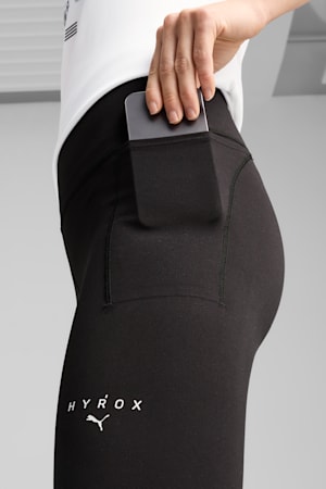 PUMA x HYROX CLOUDSPUN Full Tights Women, PUMA Black, extralarge-GBR