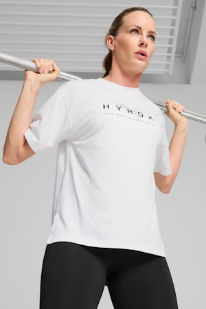 PUMA x HYROX CLOUDSPUN Tee Women, PUMA White, extralarge-GBR