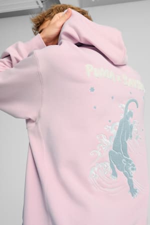 PUMA x SAYSKY Hoodie Unisex, Rose Mauve, extralarge-GBR