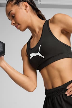 4KEEPS Bra, PUMA Black-Big White Cat, extralarge-GBR