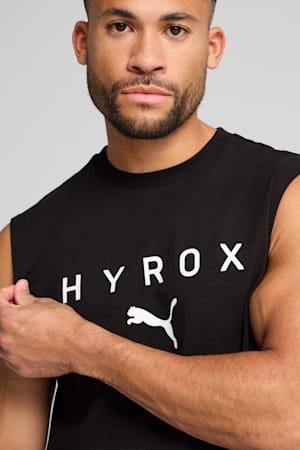 PUMA x HYROX Cut-Off Tank Men, PUMA Black, extralarge-GBR