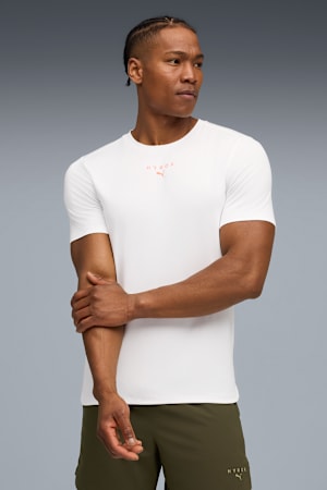 PUMA x HYROX CLOUDSPUN ThermoAdapt Tee Men, PUMA White, extralarge-GBR