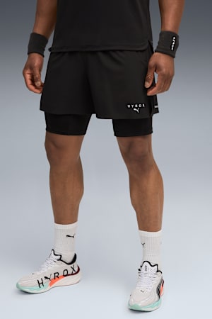 PUMA x HYROX 2in1 Training Shorts Men, PUMA Black, extralarge-GBR