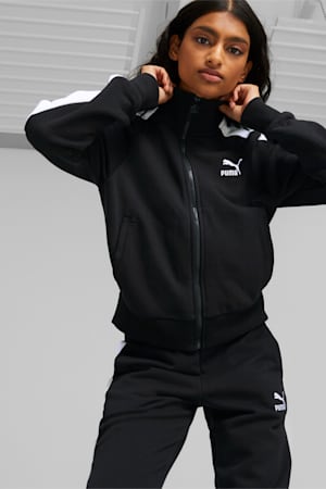 Iconic T7 Track Jacket Women, Puma Black, extralarge-GBR