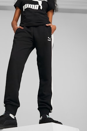 Iconic T7 Women's Track Pants, Puma Black, extralarge-GBR