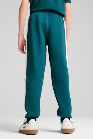 Iconic T7 Track Pants Youth, Cold Green, extralarge-GBR