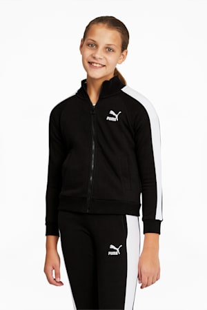 Classics T7 Track Jacket Youth, Puma Black, extralarge-GBR