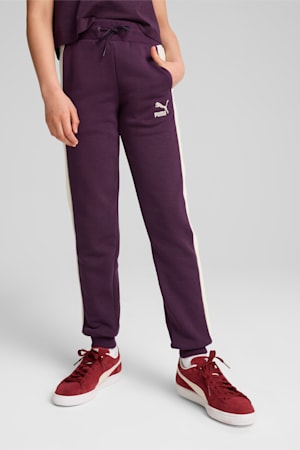 Classics T7 Track Pants Youth, Midnight Plum, extralarge-GBR