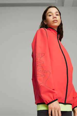 PUMA x PERKS AND MINI Zip-Off Jacket, Hibiscus, extralarge-GBR