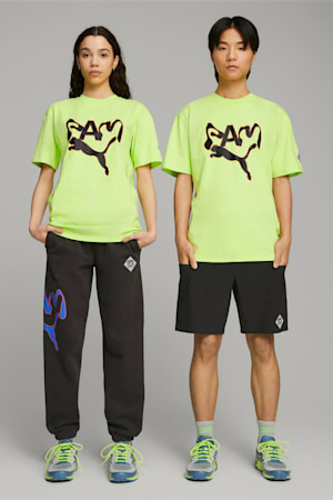 PUMA x PERKS AND MINI Graphic Tee, Lily Pad, extralarge-GBR