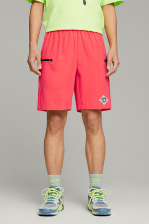 PUMA x PERKS AND MINI Shorts, Hibiscus, extralarge-GBR