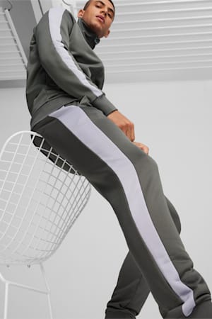 T7 Iconic Track Pants Men, Mineral Gray, extralarge-GBR