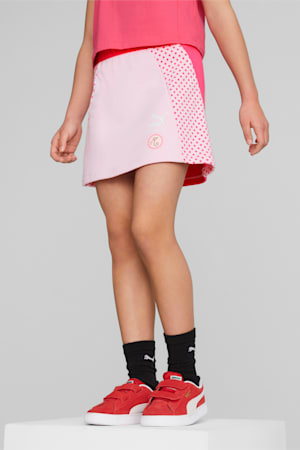 PUMA x MIRACULOUS Skirt Youth, Pearl Pink, extralarge-GBR