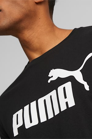 Essentials Logo Tee Men, Puma Black, extralarge-GBR