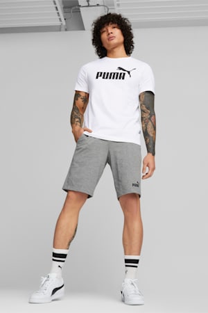 Essentials Logo Tee Men, Puma White, extralarge-GBR