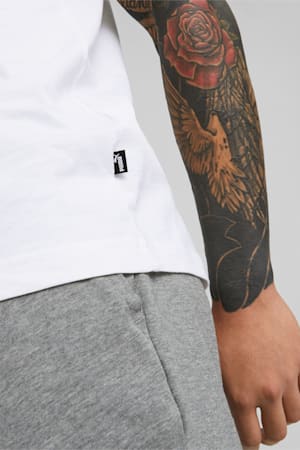 Essentials Logo Tee Men, Puma White, extralarge-GBR