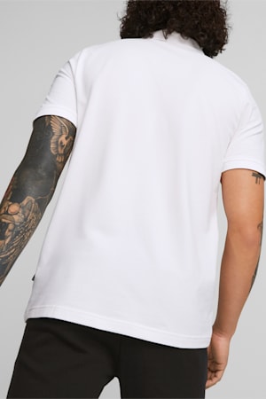 Essentials Pique Polo Shirt Men, Puma White, extralarge-GBR