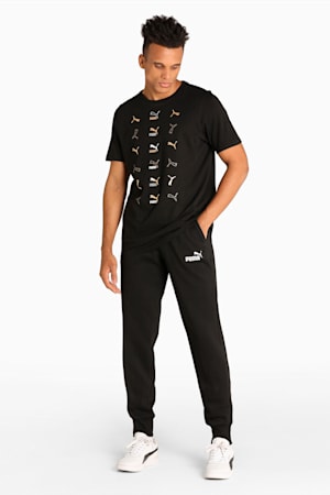 Essentials Logo Sweatpants Men, Puma Black, extralarge-GBR