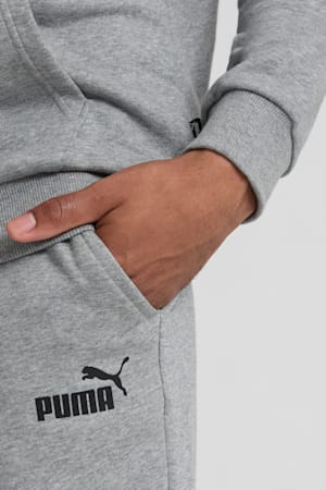 Essentials Logo Sweatpants Men, Medium Gray Heather, extralarge-GBR