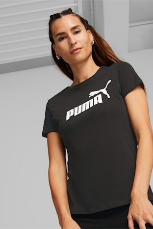 Essentials Logo Tee Women, Puma Black, extralarge-GBR