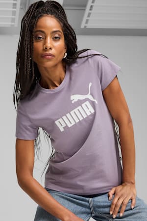 Essentials Logo Tee Women, Pale Plum, extralarge-GBR