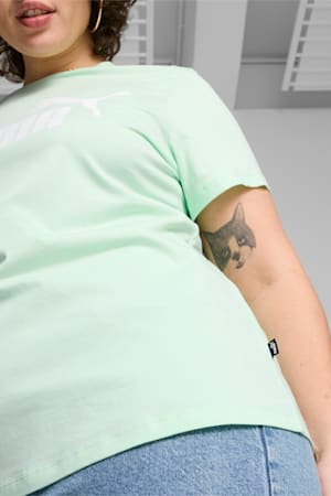 Essentials Logo Tee Women, Fresh Mint, extralarge-GBR