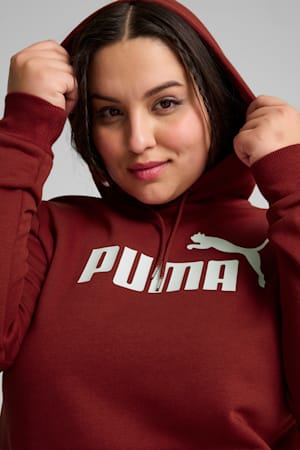 Red puma hoodie womens shop