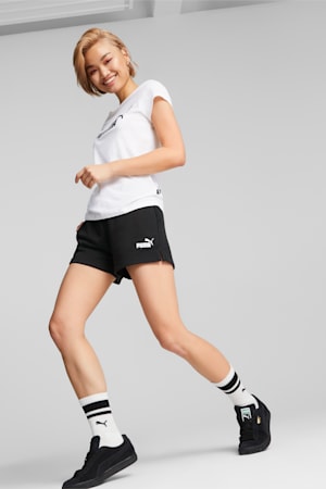 Essentials Sweat Shorts Women, Puma Black, extralarge-GBR